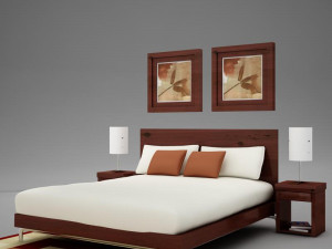 bedroom 01 Modello 3D