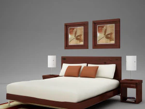 bedroom 01 3D Model