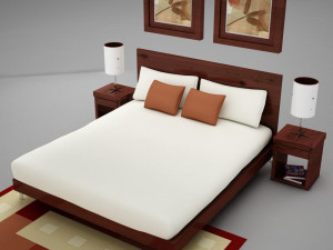 bedroom 01 3Dモデル