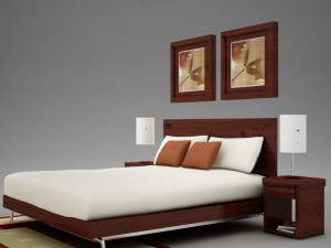 bedroom 01 3Dモデル