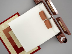 bedroom 01 3Dモデル