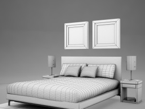 bedroom 01 3Dモデル