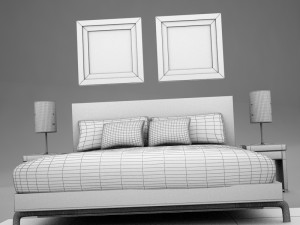 bedroom 01 3Dモデル