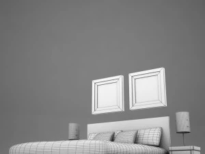 bedroom 01 3D Model