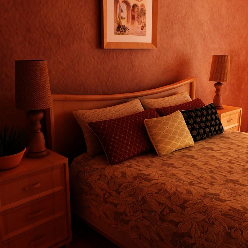 bed-01 3D Model .c4d .max .obj .3ds .fbx .stl .blend 