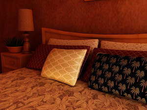 bed-01 Modello 3D