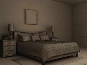 bed-01 3D Model