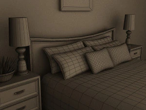 bed-01 3D Model