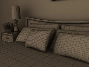 bed-01 3D Model