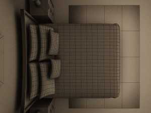 bed-01 Modello 3D