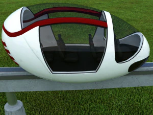 Monoriel 3D Modell