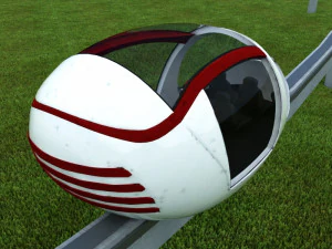 Monoriel 3D Modell