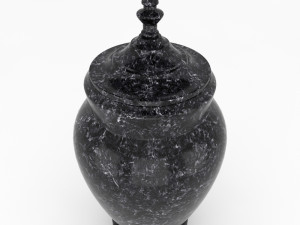 hd cremation urn i 3D 模型
