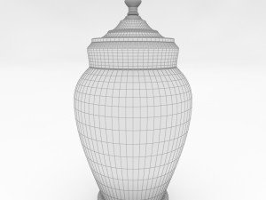 hd cremation urn i 3D 模型