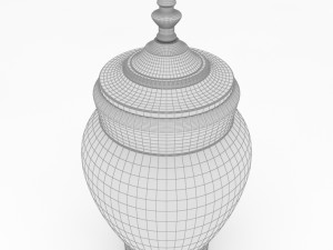 hd cremation urn i 3D 模型