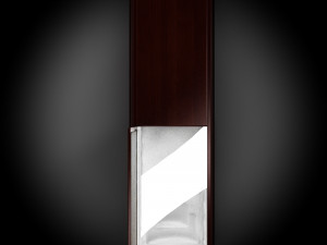 classic wood coffin1 Modelo 3D