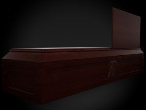 high def coffin mary Model 3D