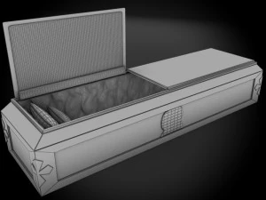 high def coffin mary 3D Model