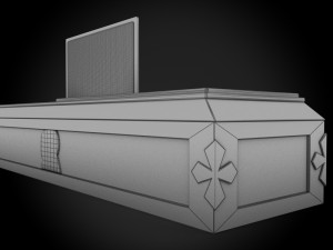 high def coffin mary Model 3D
