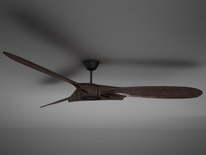 3d hd fan propeller aviator model 3D Model