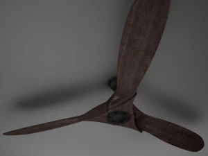 3d hd fan propeller aviator model 3D Model