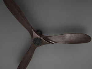 3d hd fan propeller aviator model 3D Model