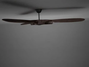 3d hd fan propeller aviator model 3D Model