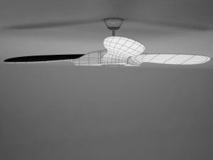 3d hd fan propeller aviator model 3D 모델