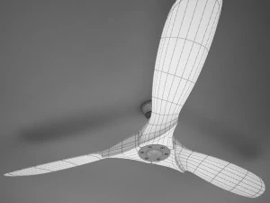 3d hd fan propeller aviator model 3D Model