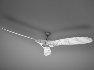 3d hd fan propeller aviator model 3D 모델