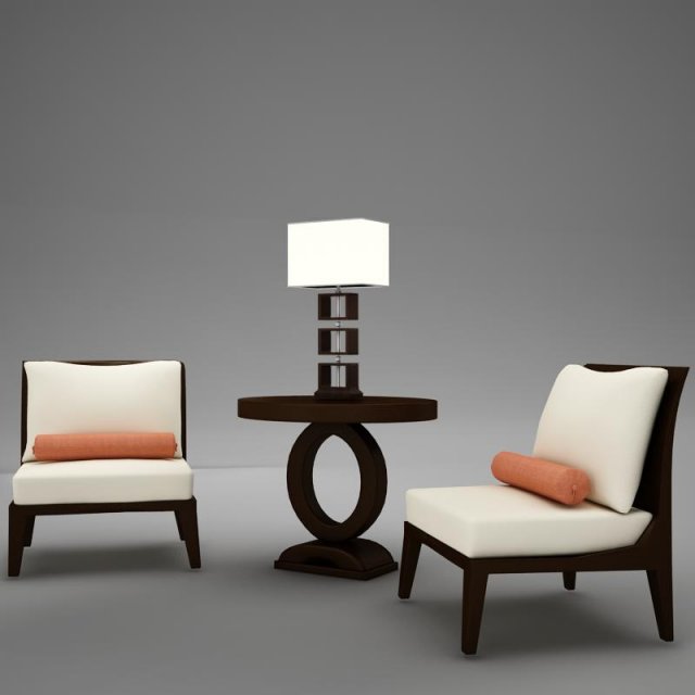 living room collection 3 3D Model .c4d .max .obj .3ds .fbx .stl .blend