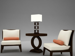 living room collection 3 3D Model