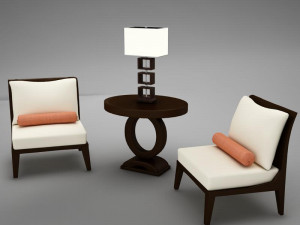living room collection 3 3D Model