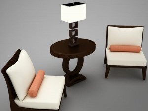 living room collection 3 3D Model