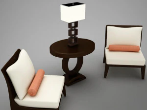 living room collection 3 3D Model