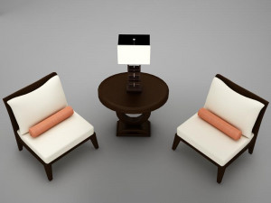 living room collection 3 3D Model