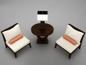 living room collection 3 3D Model