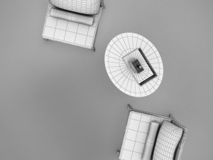 living room collection 3 3D Model