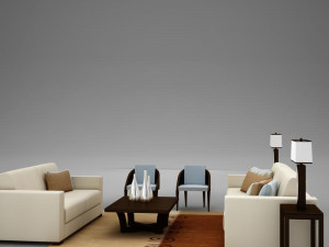 living room collection 3D Model