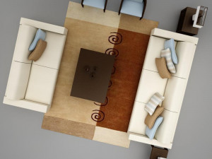 living room collection 3D Model