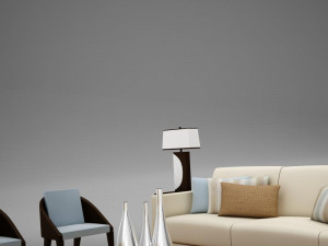 living room collection 3D Model