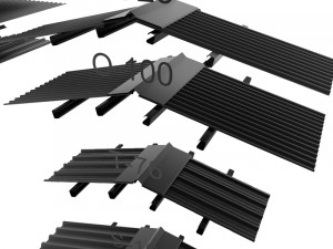 metal roof collection 3D 模型