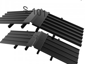 metal roof collection 3D 模型