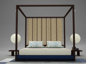 bedroom06zip Modello 3D