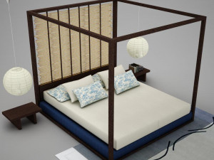 bedroom06zip Modello 3D