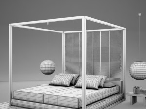 bedroom06zip Modello 3D