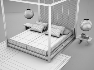 bedroom06zip Modello 3D