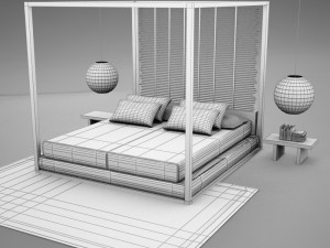 bedroom06zip Modello 3D
