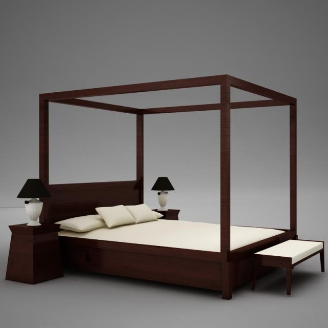 cuarto completo01 Modèle 3D .c4d .max .obj .3ds .fbx .stl .blend 