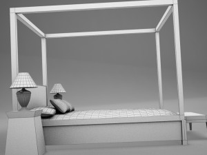 cuarto completo01 Modèle 3D